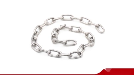Cadena de eslabones de acero inoxidable 304/316 (cadena de eslabones corta/larga/mediana)