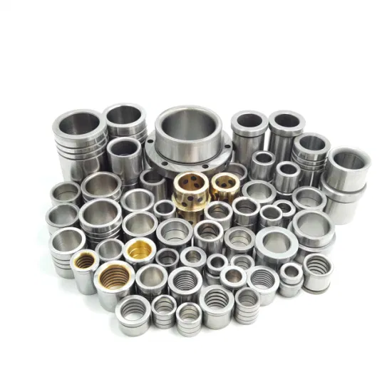 Modifique diversos materiales para requisitos particulares Bush Step Bearing Bush Alloy Car Medical Excavator Machinery Buje de latón con incrustaciones de grafito